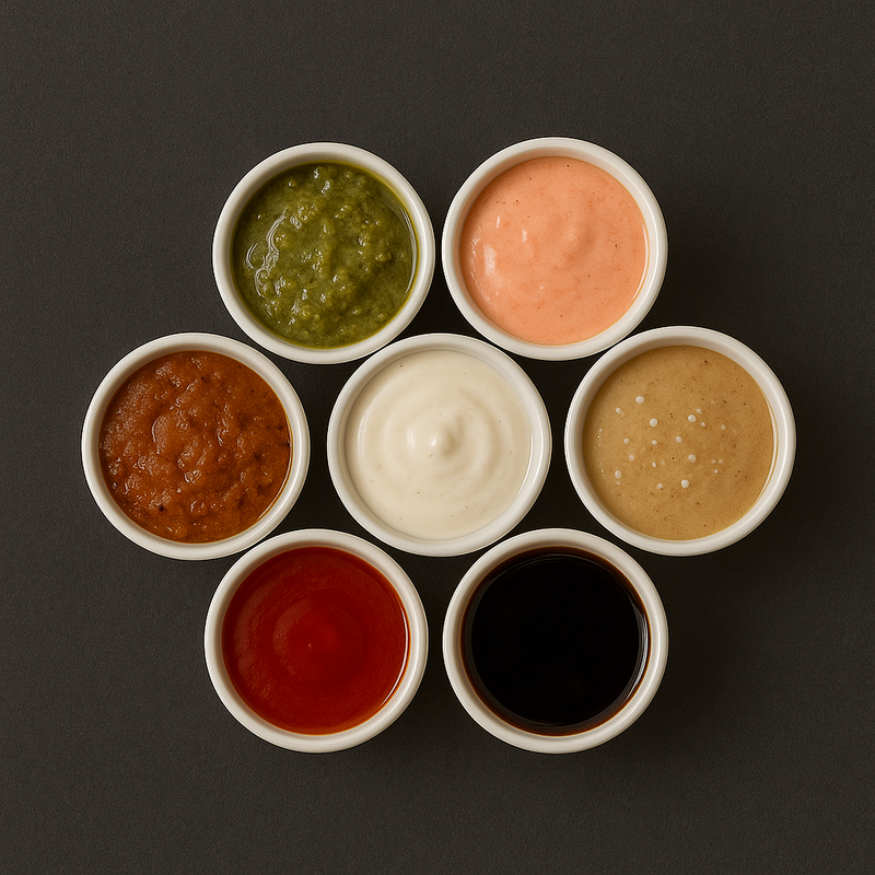 Majonezas, aliejus, padažai