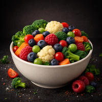 Замороженные овощи, ягоды