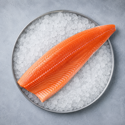 Lašišos filė D TRIM s/o 1,8-2,2kg vak., SUPERIOR ~15kg