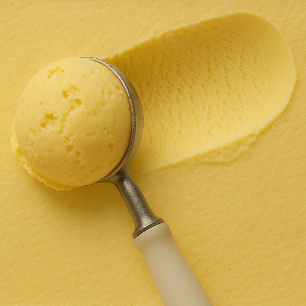 Bananų skonio ledai 5L