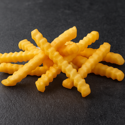 Быстрорастворимый картофель McCain 90-х годов, кудрявый, 9 мм