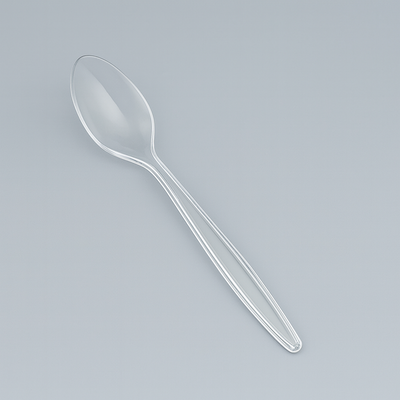 Многоразовые прозрачные ложки, 50 шт.