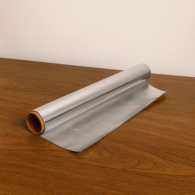 Aliuminio folija 30 см, 14мк, рулон 0,9 кг