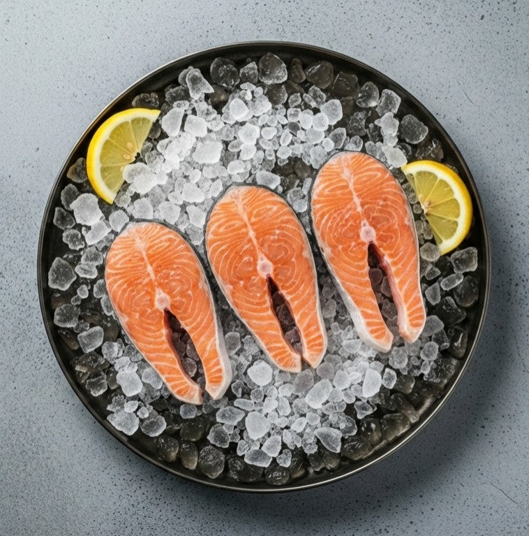 Lašišų (ketos) didkepsniai ~230g/vnt IQF 3 kg