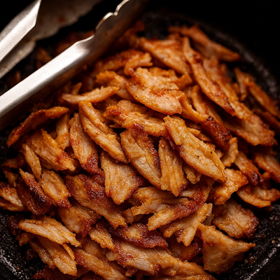 Шашлык из жареной курицы, 2 кг