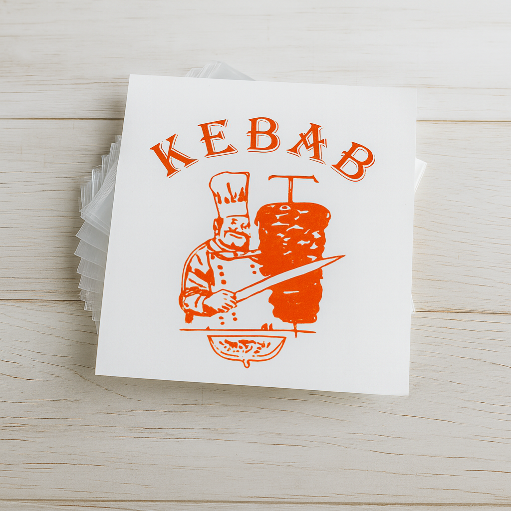 Maišeliai POP kebabams 170x170mm, 250vnt