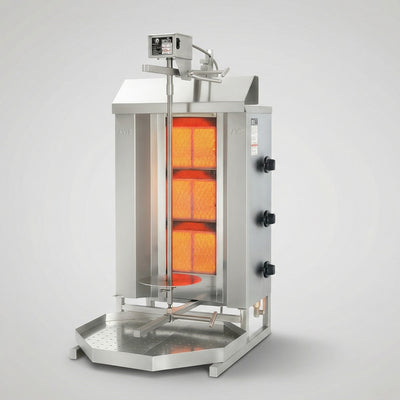 Dujinis kebabų grilis GD3/S, Potis