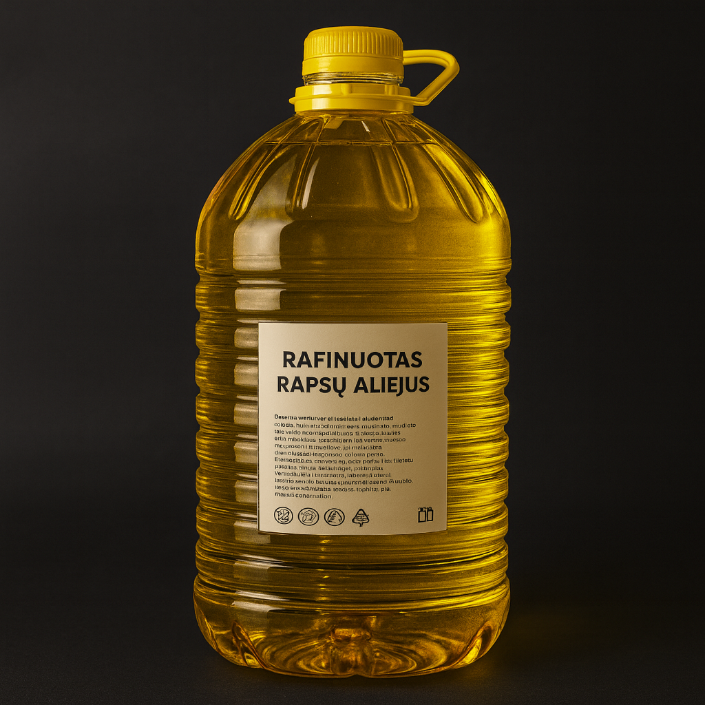 Rapsų aliejus 5L