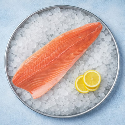 Lašišos filė C trim s/o superior 1,4-1,8+ kg, vakuume ~12kg