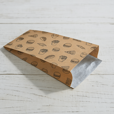 Rudi maišeliai lavašui (aliuminizuoti) 110x45x370 250 vnt.