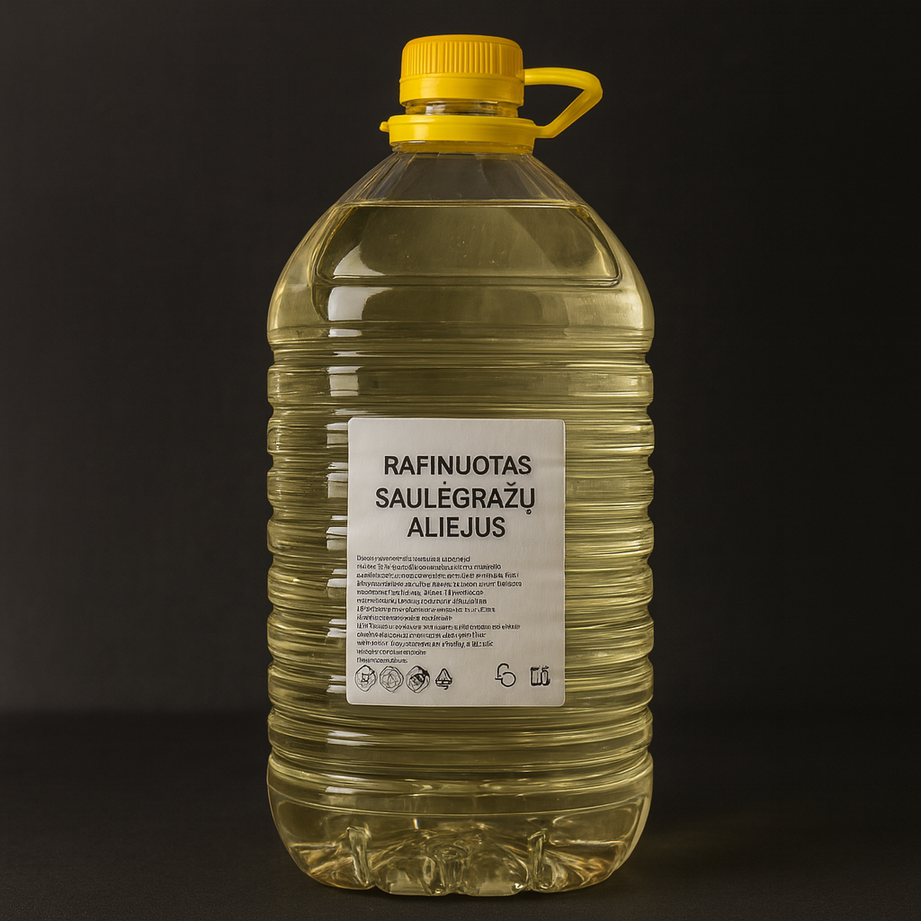Saulėgrąžų aliejus 5L