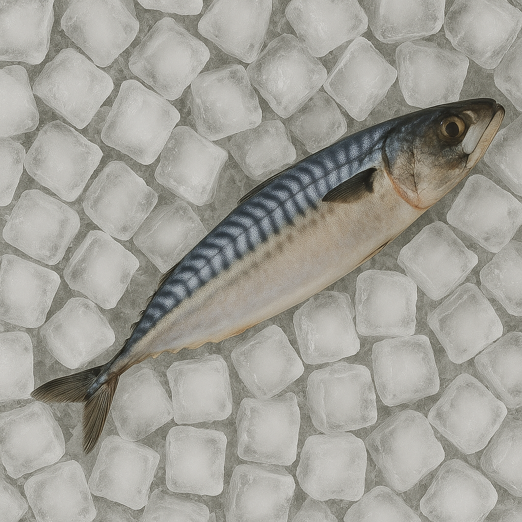 Atlantinė skumbrė su galva 200-400g/vnt ~21kg