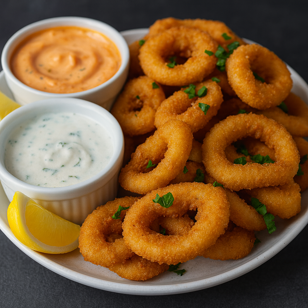 Kalmarų žiedai 1kg