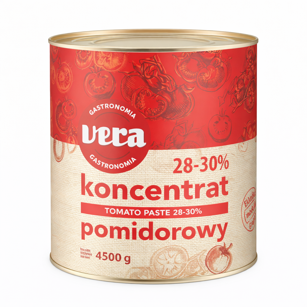 Томатная паста 28–30 % 4,5 кг