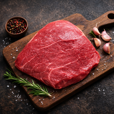 Jautienos kumpis (riešutėlis), 2–3 kg, vakuumuotas